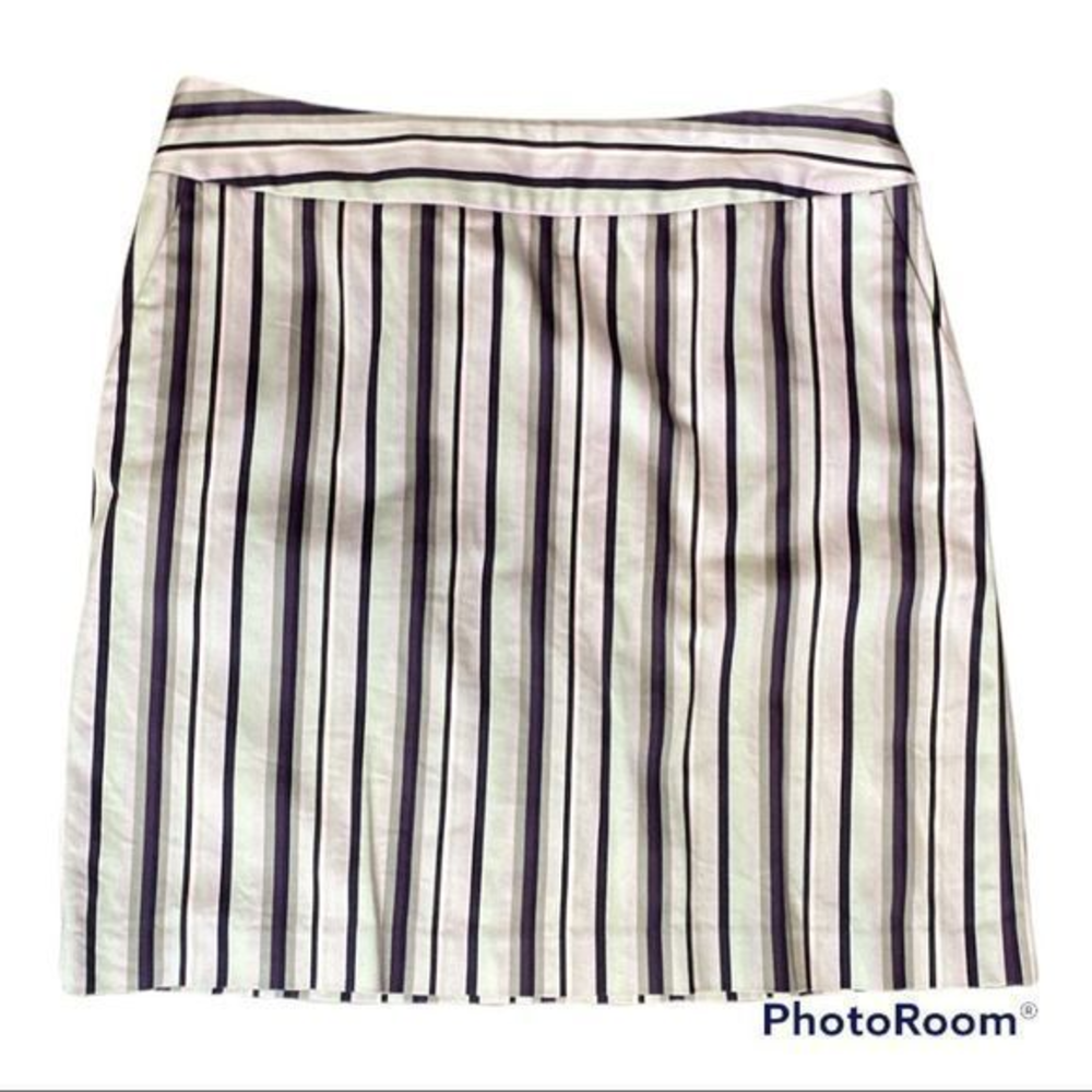 Skirt purple‎ stripped